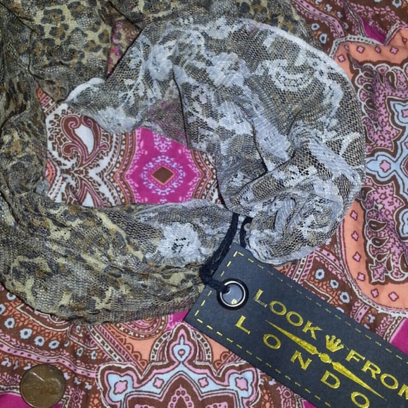 Cheetah Lace Headband