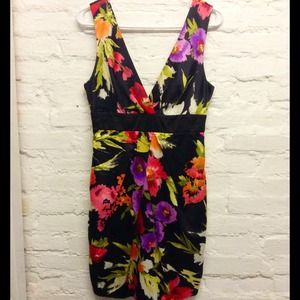 Sexy open back dress