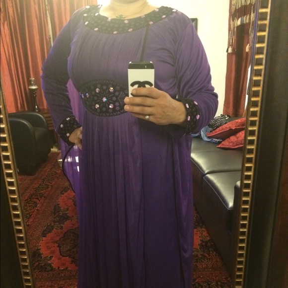 🎀Purple and black with purple crystal🎀 sale 💥💥 - Picture 4 of 4