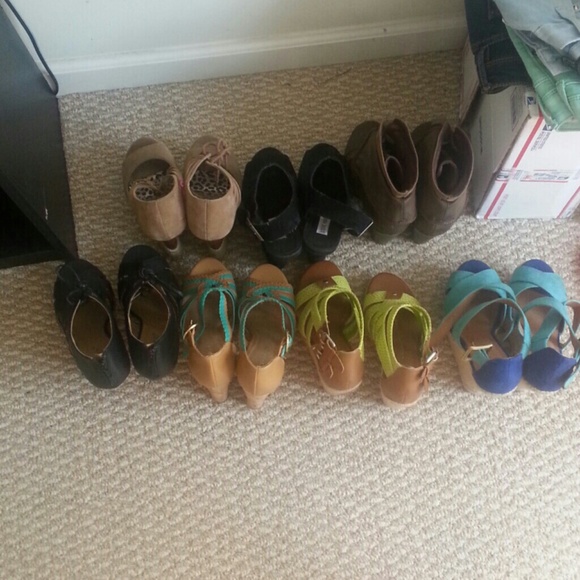 Shoes ready for their new home and happy feet!