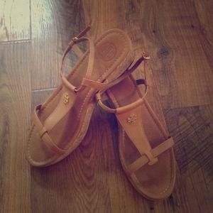 REDUCED Tory burch Britton wedge