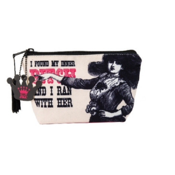 Velveteen Make up or 'Other Stuff' Bag Pouch - Picture 1 of 1