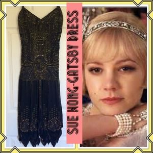 Sue Wong Gatsby inspired dress