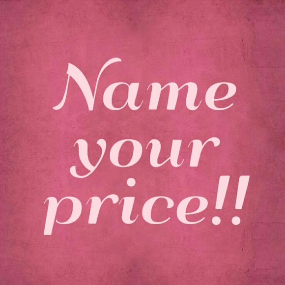All prices are negotiable!