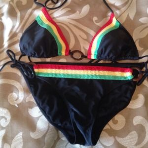Rasta style bikini