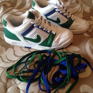 Nike Air Force 2 Low blue & green