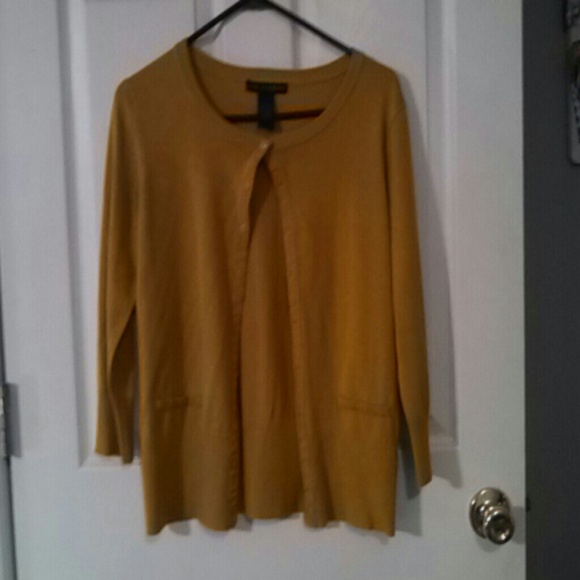 Hunter green cardigan