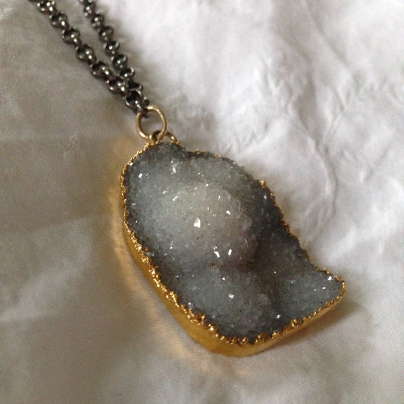 ✖️sold in bundle✖️ hp✨mickey lynn druzy necklace - Picture 2 of 4