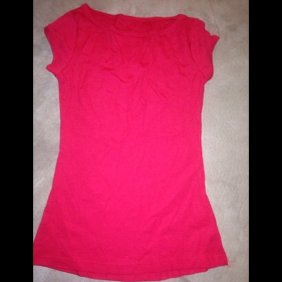 Bright👄Red short sleeve Top