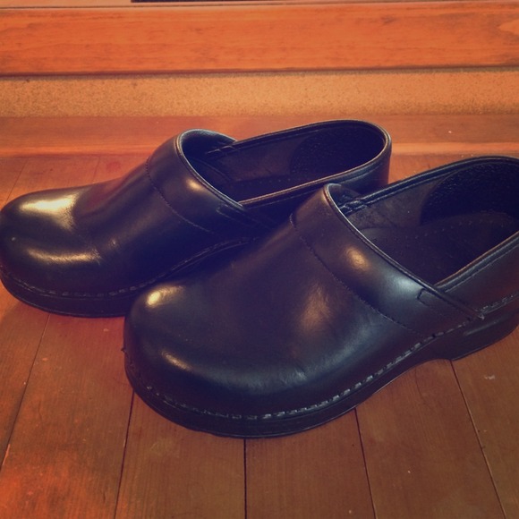 Authentic Leather Dansko Clogs