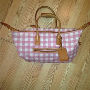 Dooney and Bourke travel tote weekend bag