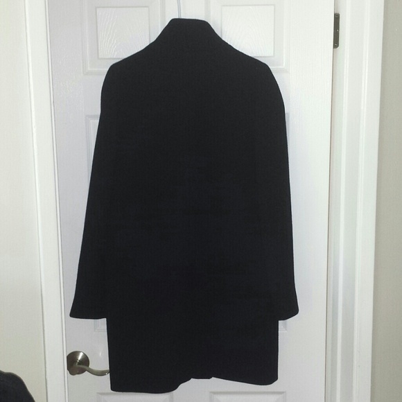 J. Crew Black Coat Tall - Picture 2 of 4