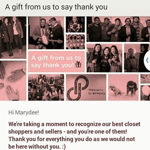 Appreciation from PM! Thank you! @ellebee206