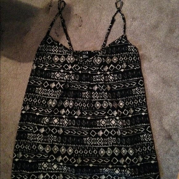 Silk tribal printed tank