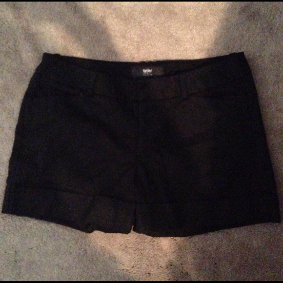 Black colored shorts