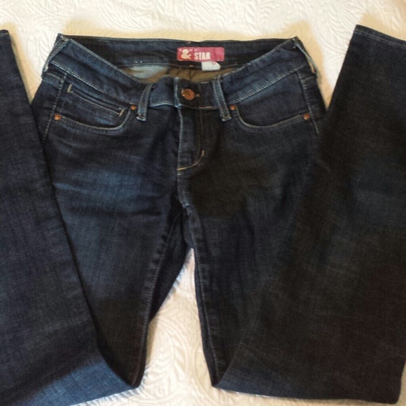 H&M slim jeans dark colored