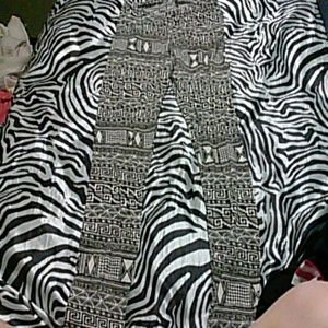 Black and white tribal leggings