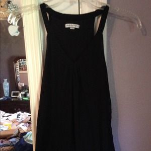 Soft cotton black tank