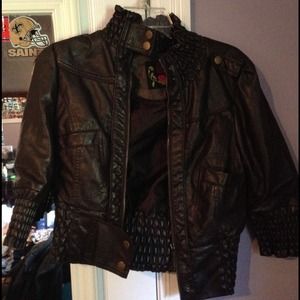 Leather jacket