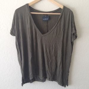 Brandy Melville Sheron Top Olive