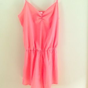American Apparel bright romper M