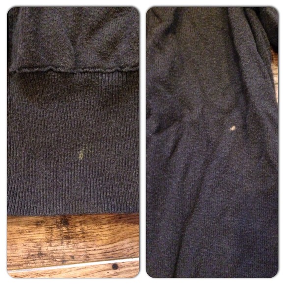 AEO brown tunic short sleeve sweater - Picture 3 of 4