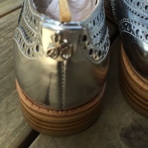 Sam Edelman Shoes - On Hold Sam Edelman Jerome Silver Oxfords Sam Edelman Shoes - On Hold Sam Edelman Jerome Silver Oxfords