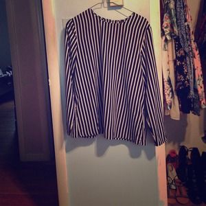 Stripe top from mango NWOT bundle.