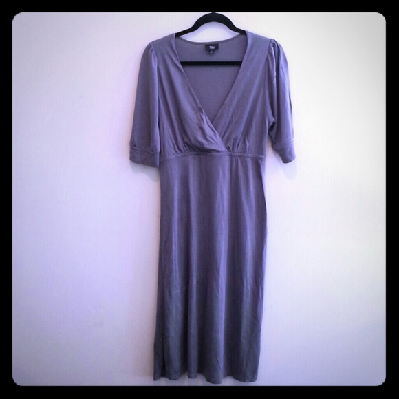 Grey cotton work dress