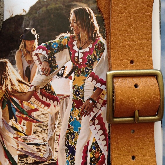 Linea Pelle boho leather belt