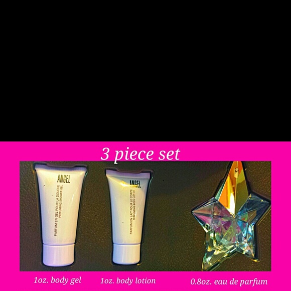 Angel 3 piece perfume set