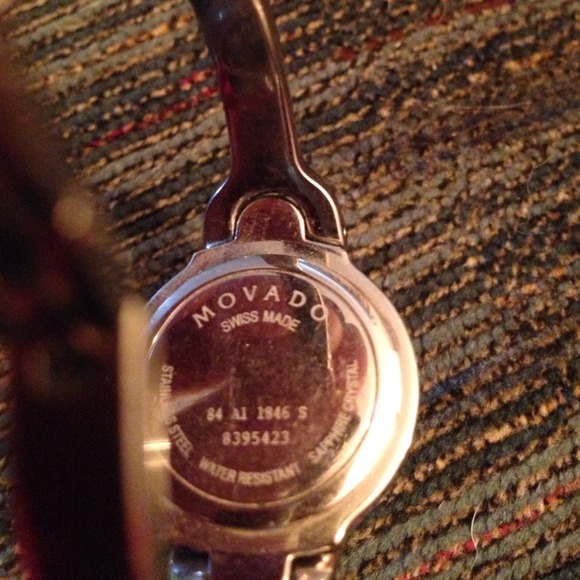 Movado 6 diamond watch