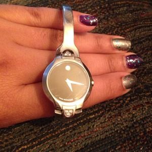 Movado 6 diamond watch