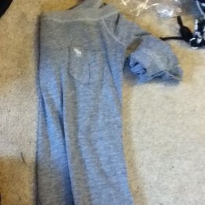 For Taryn | A&F Grey Pocket Shirt