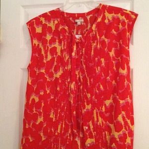 Gap 100% Cotton Sleeveless Blouse