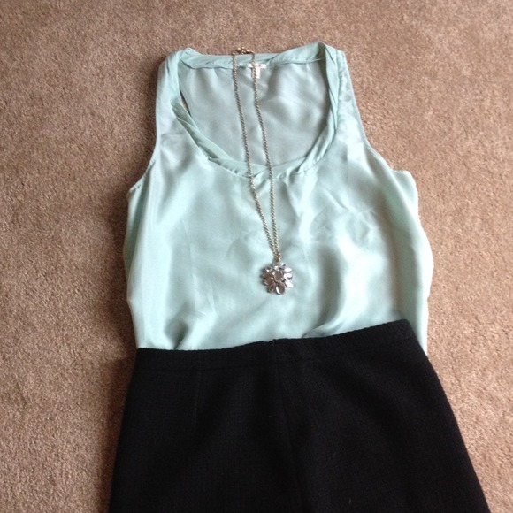 J. Crew Tops - 💥Bundled💥J.Crew pale green silk tank