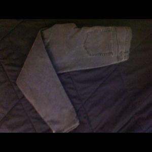 High waisted pants with zipper on the side