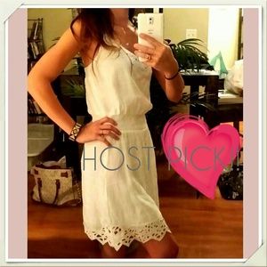 Hive & Honey White Lace Dress