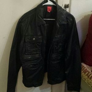 Leather jacket