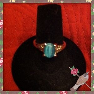 🚨FINAL REDUCTION🚨💙VINTAGE 1950 BLUEJADE RING💙
