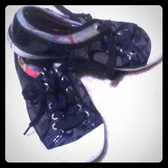 🔴🔻🔴🔺 REDUCE PRICE Black Coach sneakers