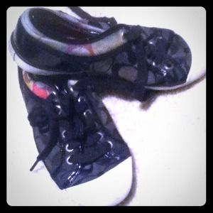 🔴🔻🔴🔺 REDUCE PRICE Black Coach sneakers