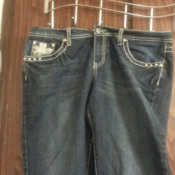 Dark wash jeans