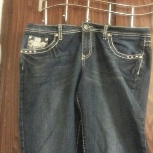 Dark wash jeans
