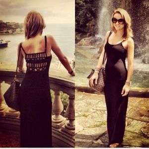 Brand New black maxi dress!