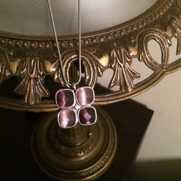 Purple necklace