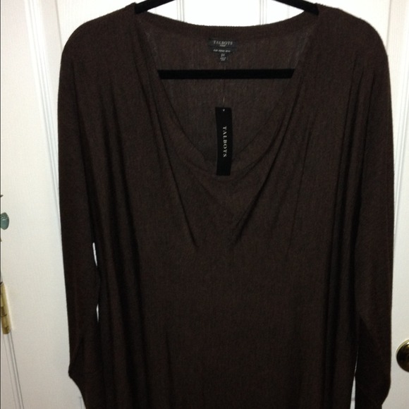 Brown Talbots sweater
