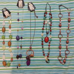 Lot of 5 necklaces