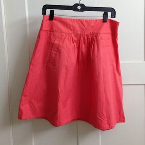 Jcrew A-line Coral skirt