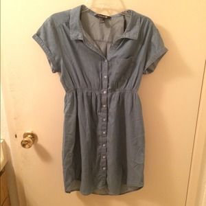 ❌Sold❌ Jean button up dress